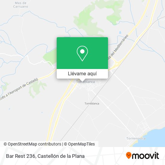 Mapa Bar Rest 236