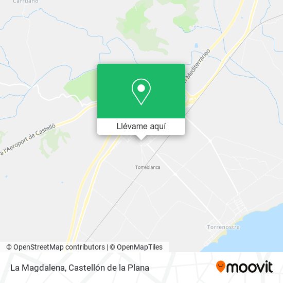 Mapa La Magdalena
