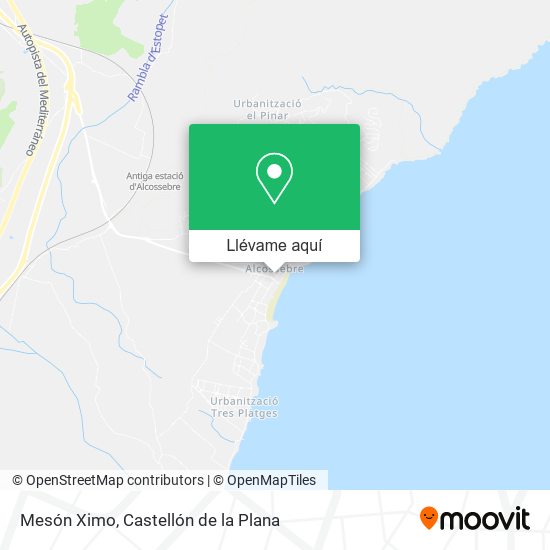 Mapa Mesón Ximo