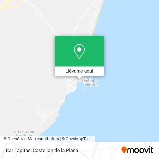 Mapa Bar Tapitas