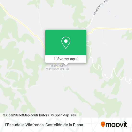 Mapa L'Escudella Vilafranca