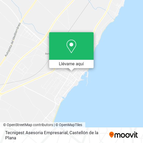 Mapa Tecnigest Asesoria Empresarial