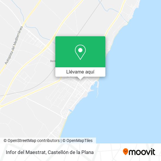 Mapa Infor del Maestrat