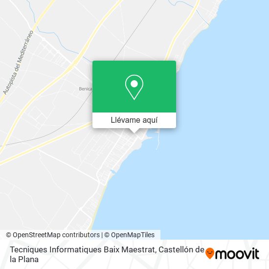 Mapa Tecniques Informatiques Baix Maestrat