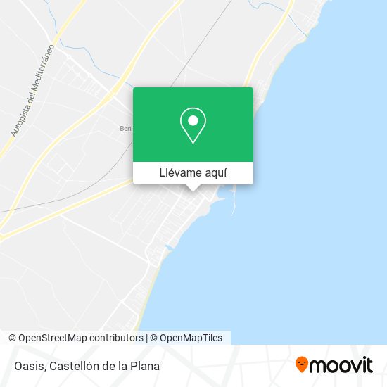 Mapa Oasis