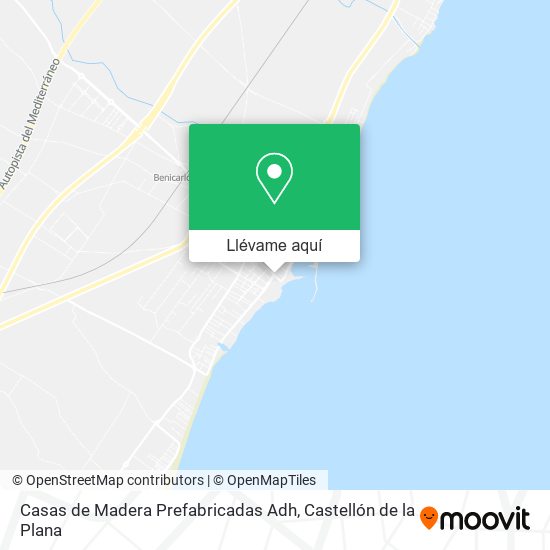 Mapa Casas de Madera Prefabricadas Adh