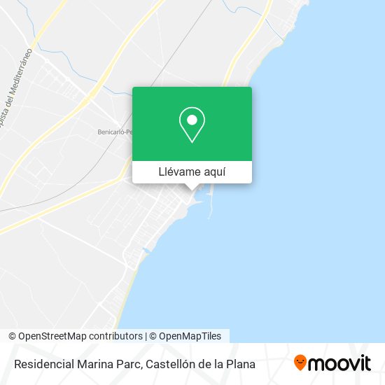 Mapa Residencial Marina Parc