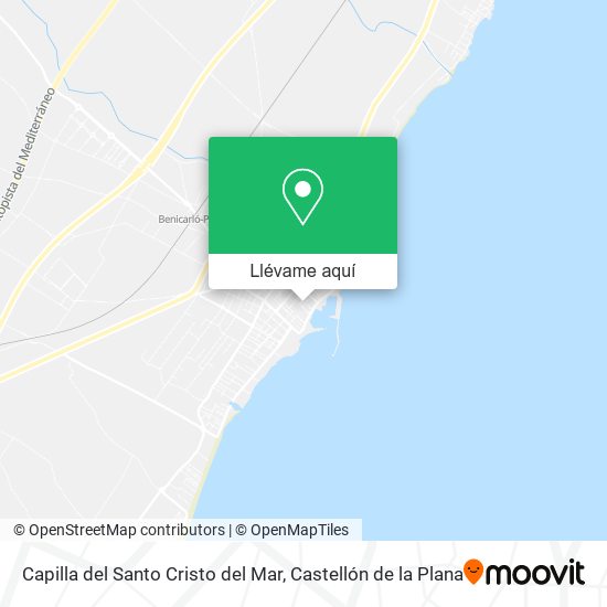 Mapa Capilla del Santo Cristo del Mar