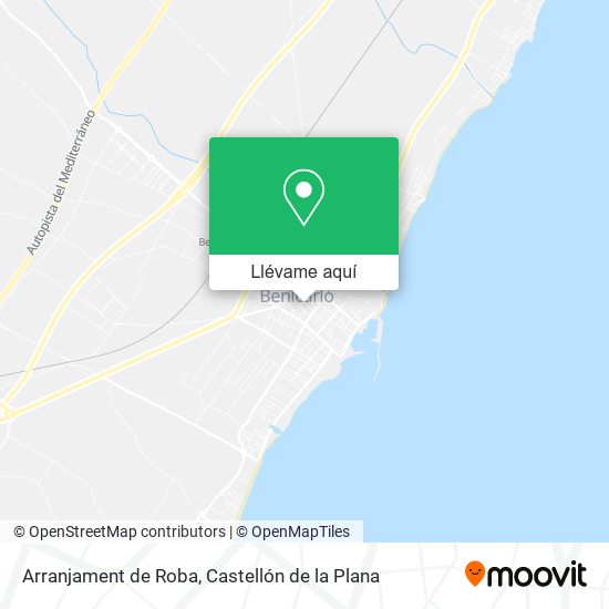 Mapa Arranjament de Roba