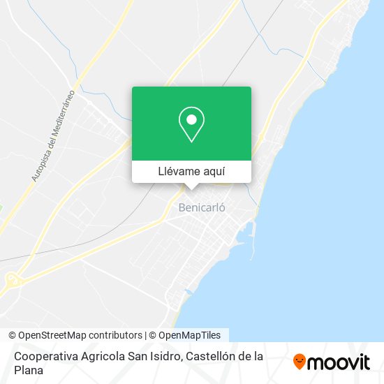 Mapa Cooperativa Agricola San Isidro