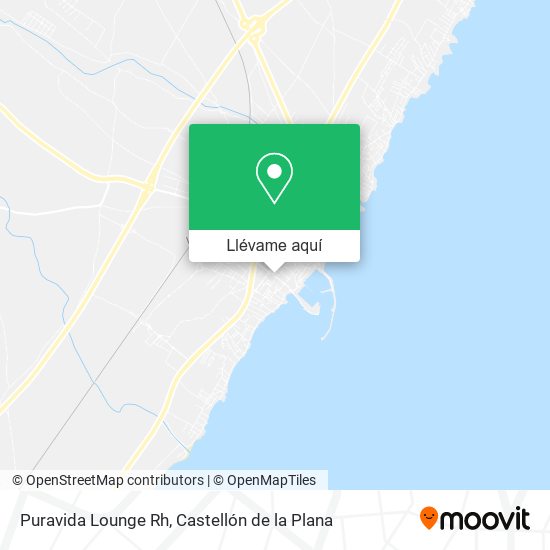 Mapa Puravida Lounge Rh