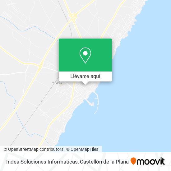 Mapa Indea Soluciones Informaticas