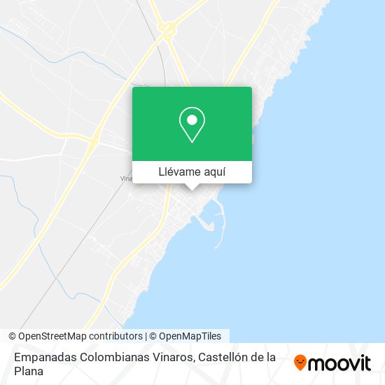 Mapa Empanadas Colombianas Vinaros