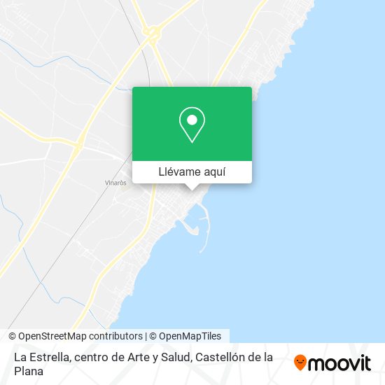 Mapa La Estrella, centro de Arte y Salud