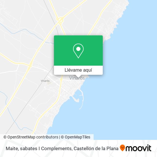 Mapa Maite, sabates I Complements