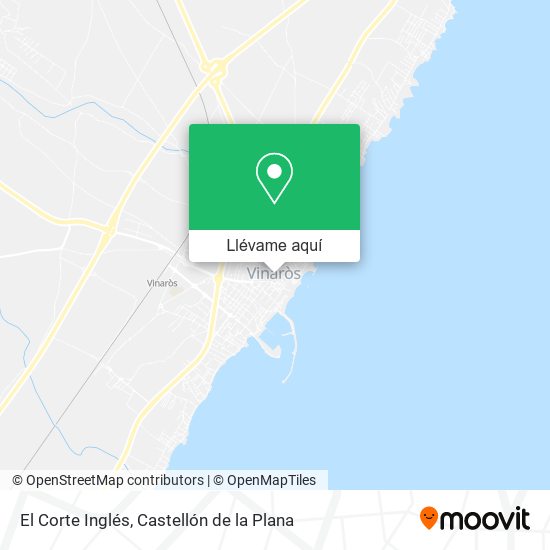 Mapa El Corte Inglés