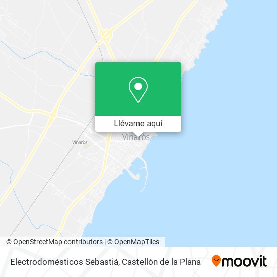 Mapa Electrodomésticos Sebastiá