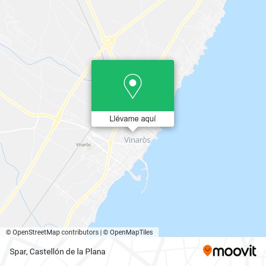Mapa Spar