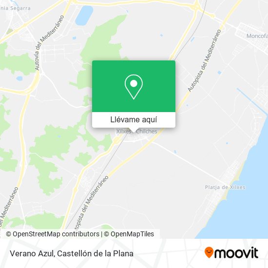 Mapa Verano Azul