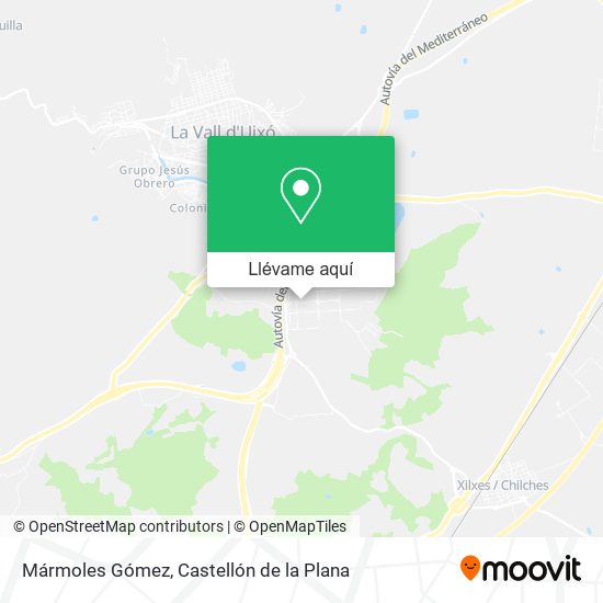 Mapa Mármoles Gómez