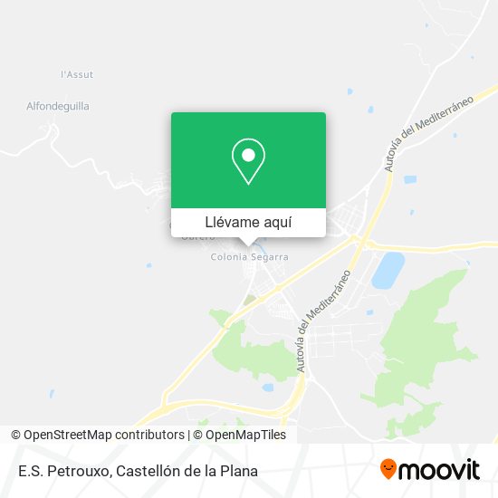 Mapa E.S. Petrouxo
