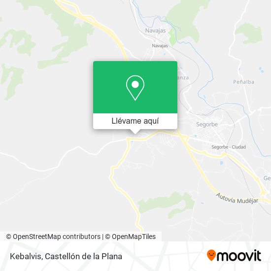 Mapa Kebalvis