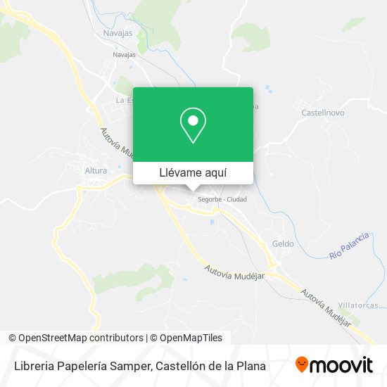 Mapa Libreria Papelería Samper