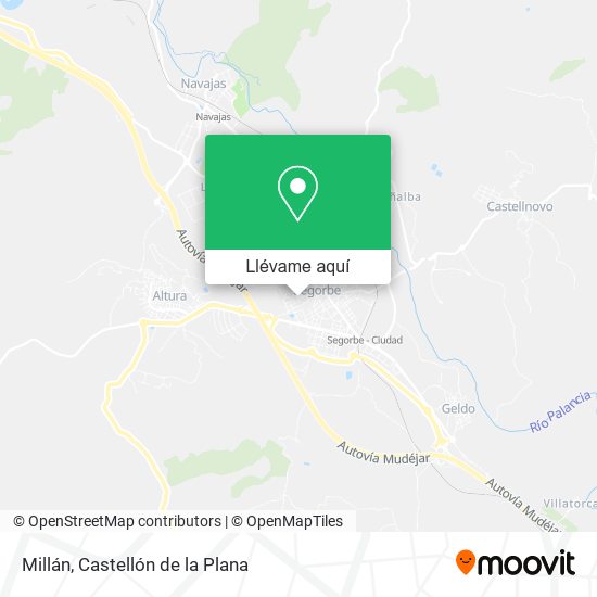 Mapa Millán