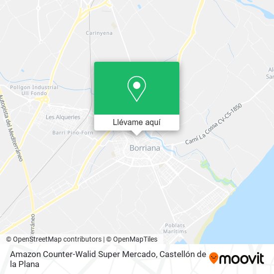 Mapa Amazon Counter-Walid Super Mercado