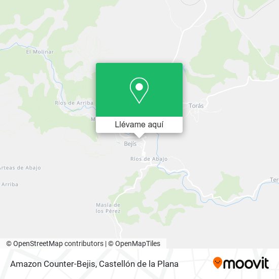 Mapa Amazon Counter-Bejis