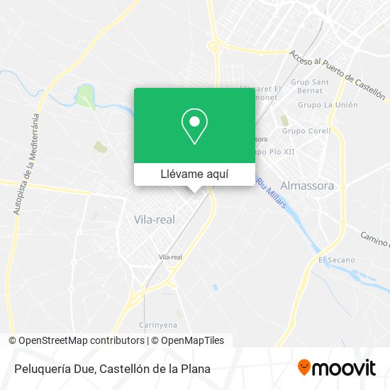 Mapa Peluquería Due