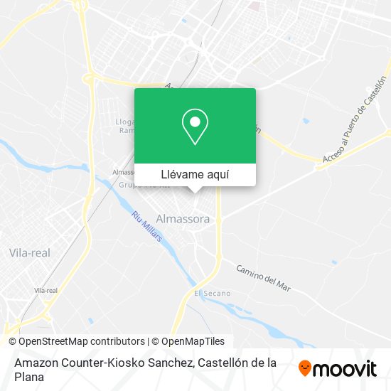 Mapa Amazon Counter-Kiosko Sanchez