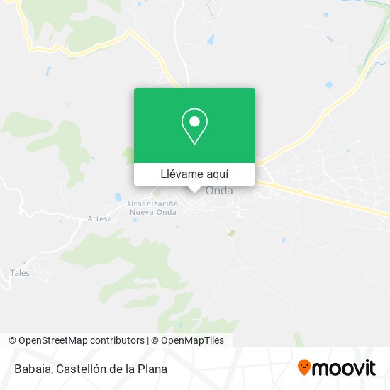 Mapa Babaia