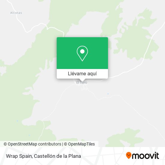 Mapa Wrap Spain