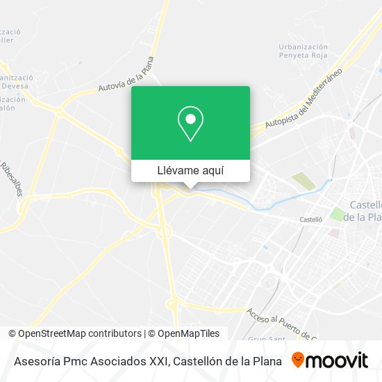 Mapa Asesoría Pmc Asociados XXI