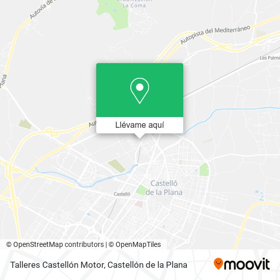 Mapa Talleres Castellón Motor