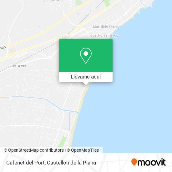 Mapa Cafenet del Port
