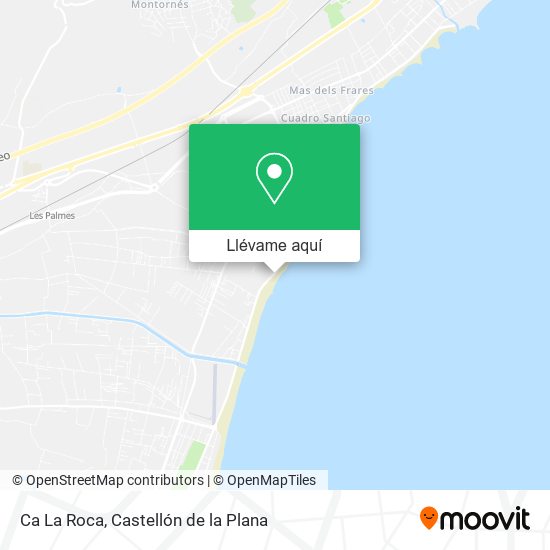 Mapa Ca La Roca