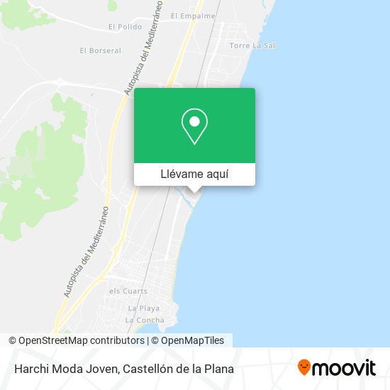 Mapa Harchi Moda Joven