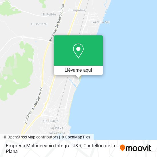 Mapa Empresa Multiservicio Integral J&R