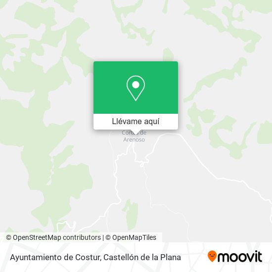 Mapa Ayuntamiento de Costur