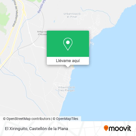 Mapa El Xiringuito