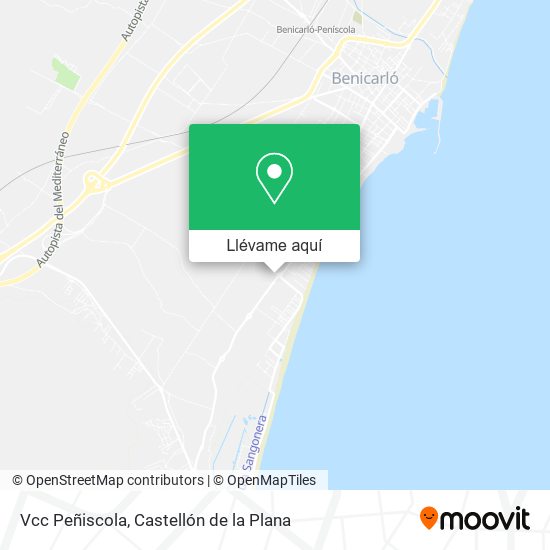 Mapa Vcc Peñiscola