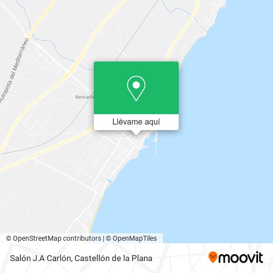 Mapa Salón J.A Carlón