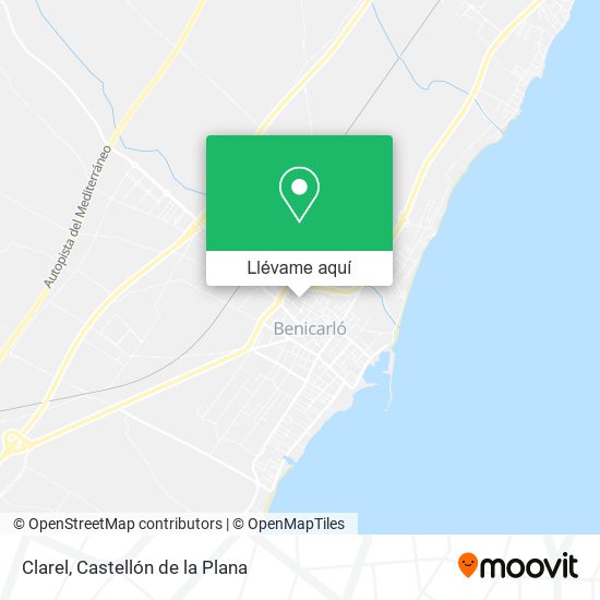 Mapa Clarel