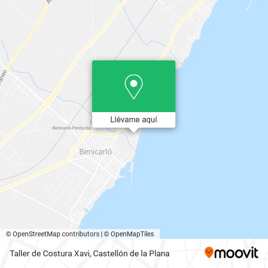 Mapa Taller de Costura Xavi