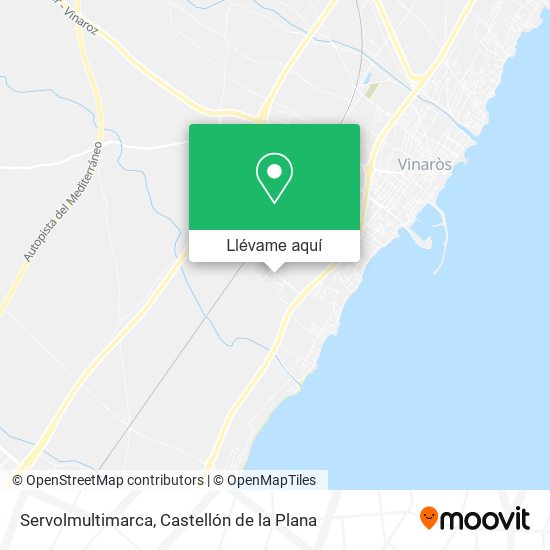 Mapa Servolmultimarca