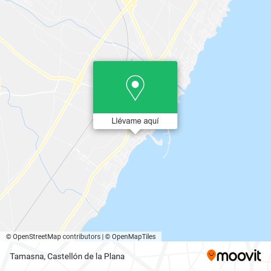 Mapa Tamasna