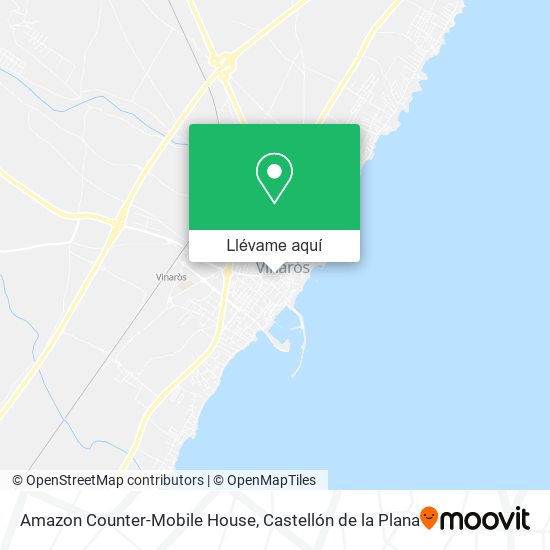 Mapa Amazon Counter-Mobile House