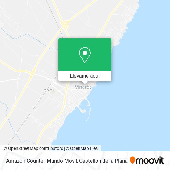 Mapa Amazon Counter-Mundo Movil